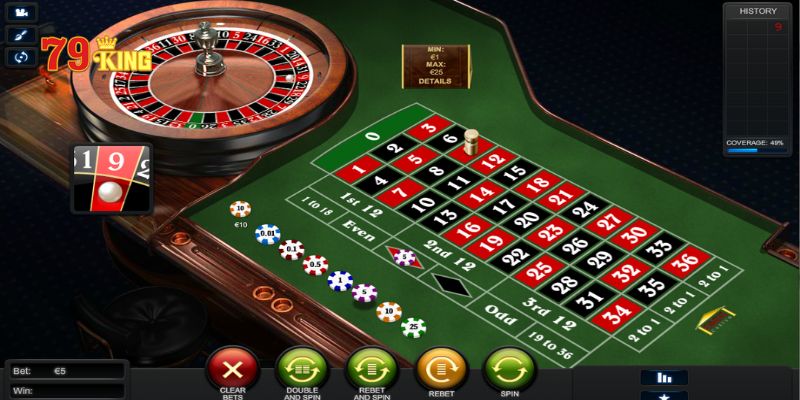 Nhóm cược ngoài Roulette tại nhà cái 79King