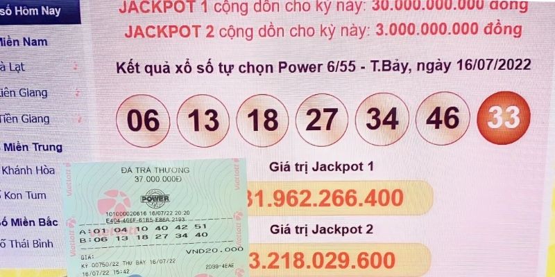 Mua vé Power 6/55 ở đâu?